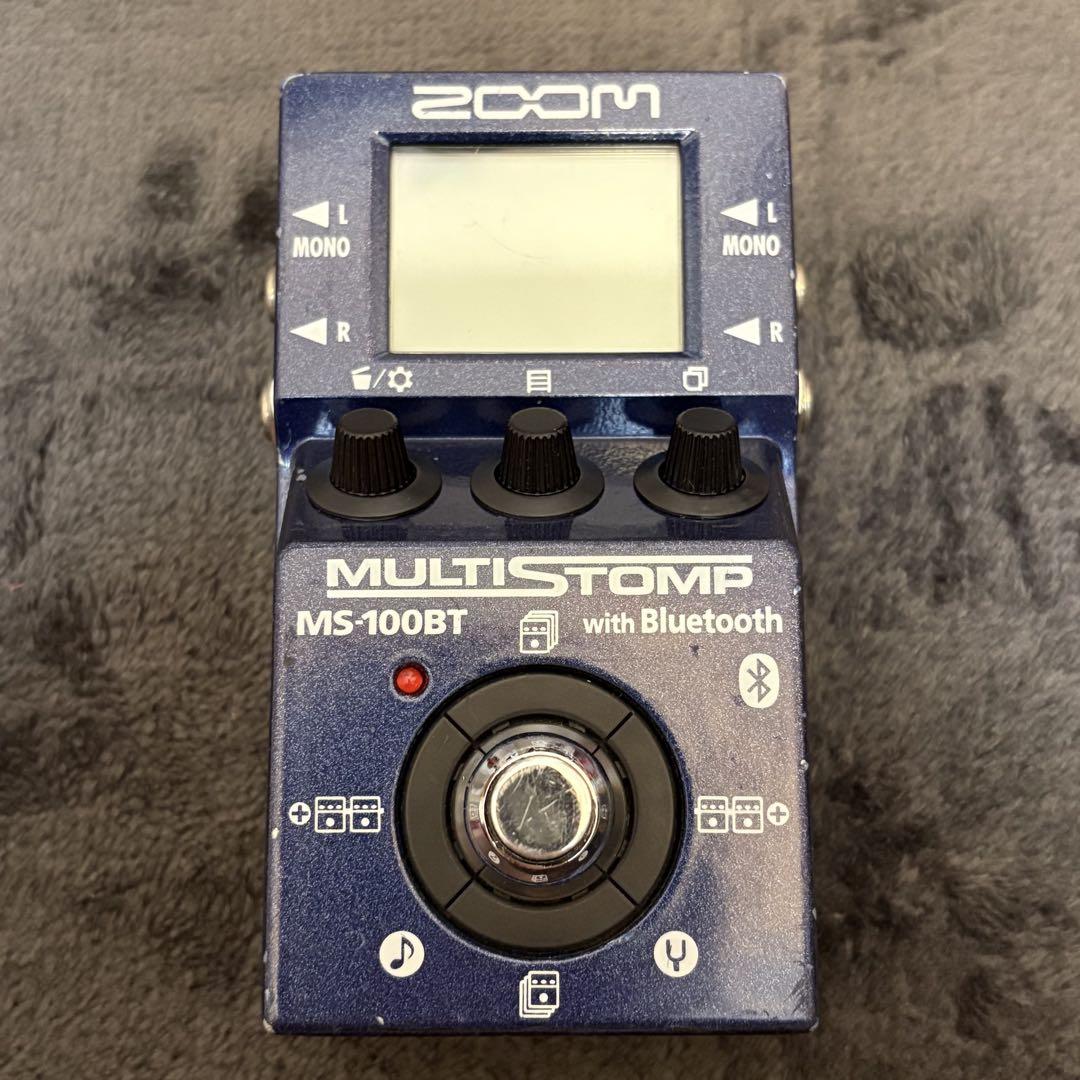 ZOOM MS-100BT マルチストンプ ギター ベース マルチ