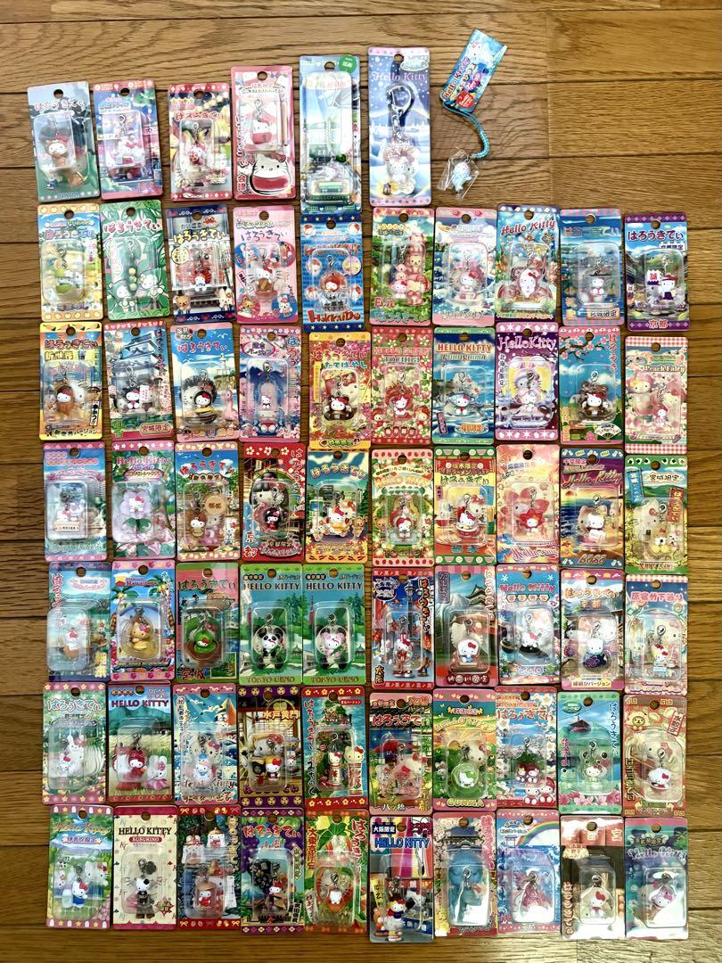 ご当地キティチャーム67個セット ご当地キティチャーム67個セット （ご当地キティ 根付け