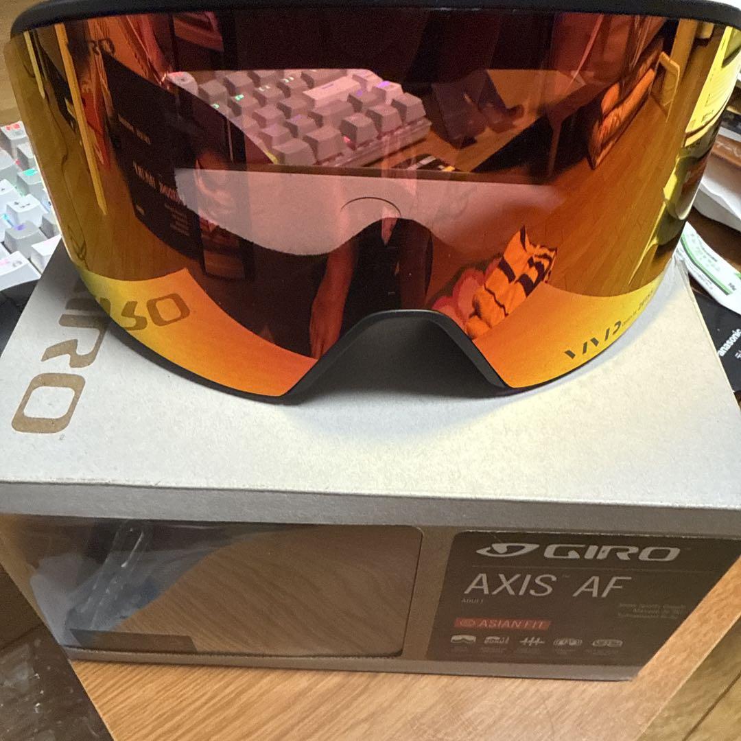 GIRO AXIS AF ゴーグル オレンジレンズ（超人気高品質 GIRO ジロ