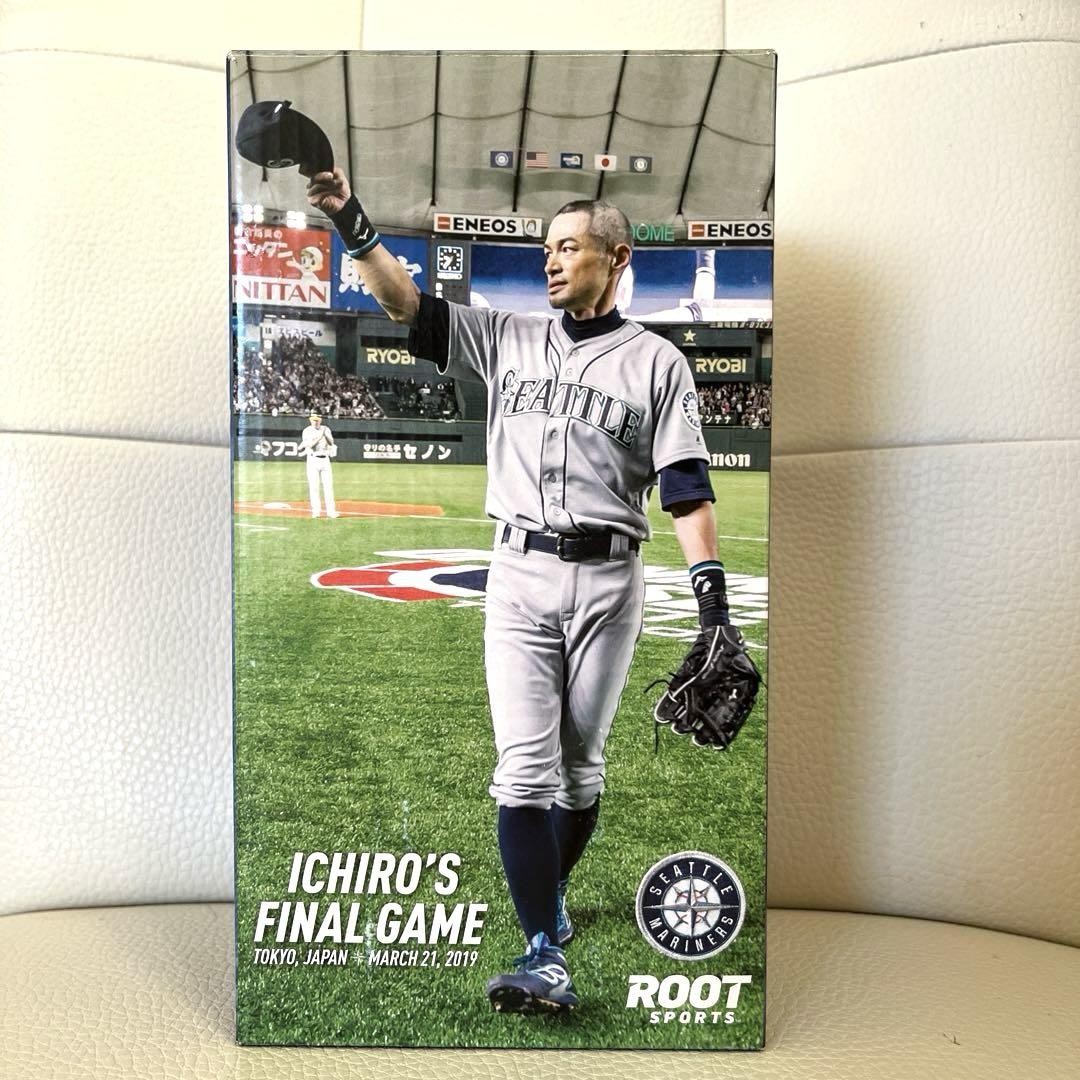 イチロー　引退試合　非売品　ボブルヘッド　フィギュア　日米野球殿堂入り記念 イチロー 引退試合 非売品 ボブルヘッド フィギュア 日米野球