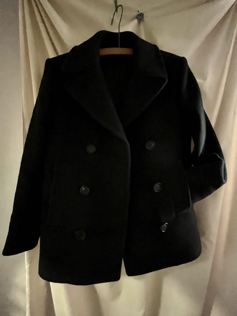 GIVENCHY ジバンシー ピーコート/Pコート/ダブルコートネイビー M-L GIVENCHY（ジバンシィ）チェスターコート 紺 サイズ:44(S位