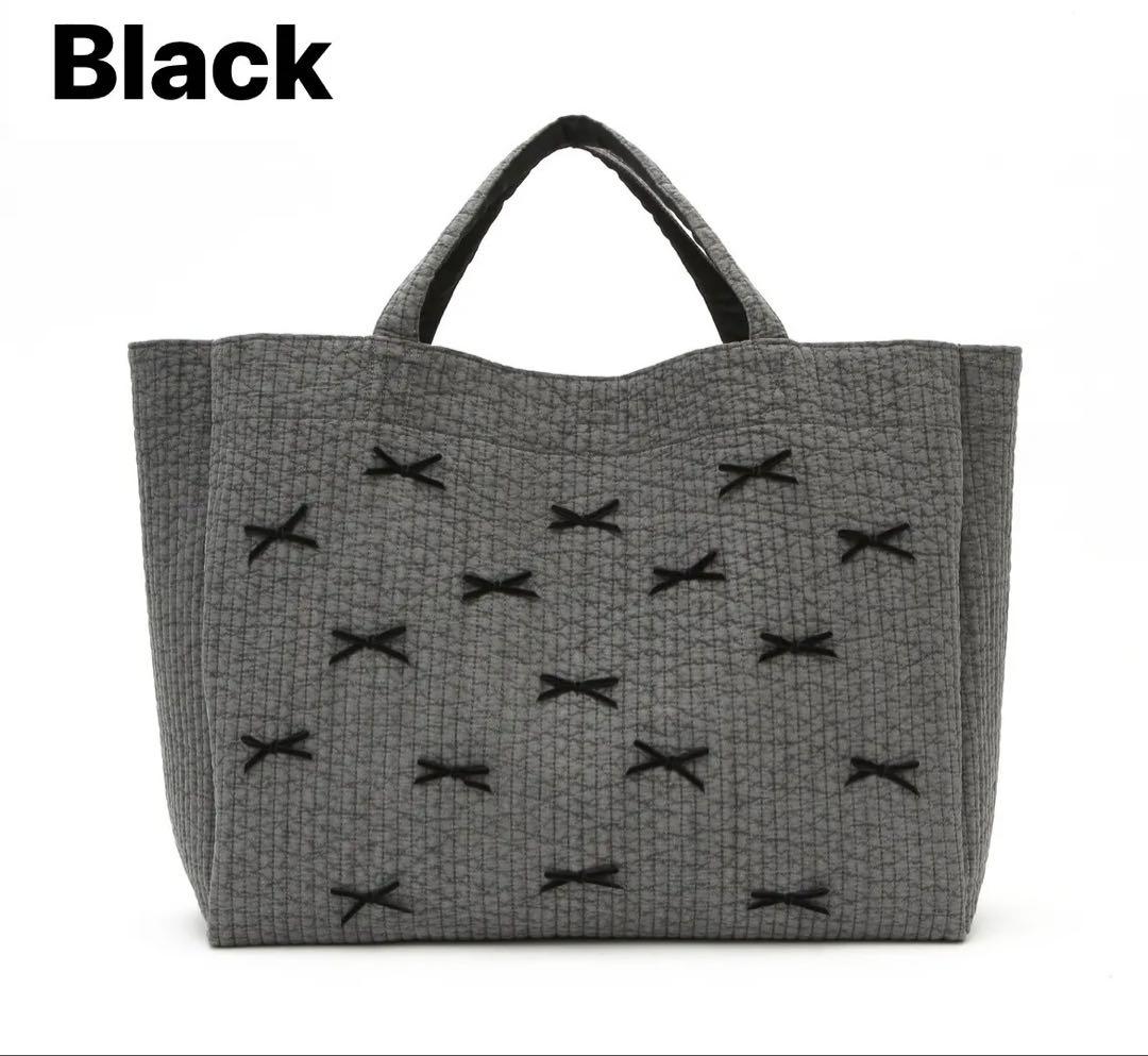 ❤︎ジプソフィア　ピクニックバックM❤︎ ブラック 未使用 gypsohila ジプソフィア Picnic Bag M 2WAY リボンバッグ