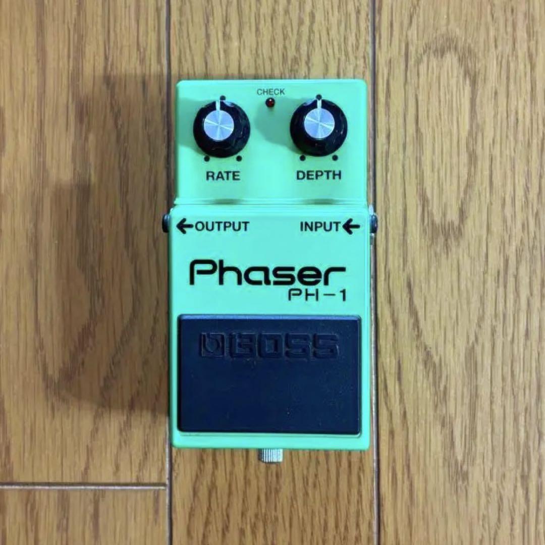 BOSS Phaser PH-1 ギターエフェクター(40th 復刻) エフェクター通信.14】40TH ANNIVERSARY BOX PH-1 と1970年代製