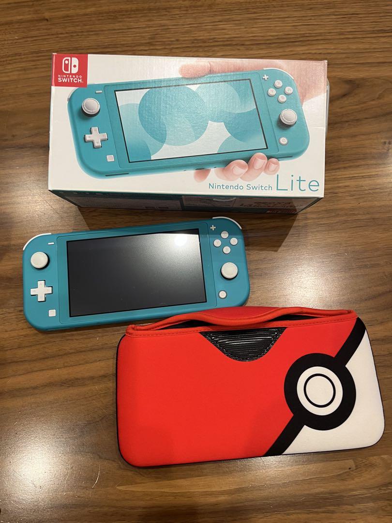 Nintendo Switch Lite ターコイズ ケース、ポケモン付き Nintendo Switch Lite】ニンテンドー スイッチ ライト ケース