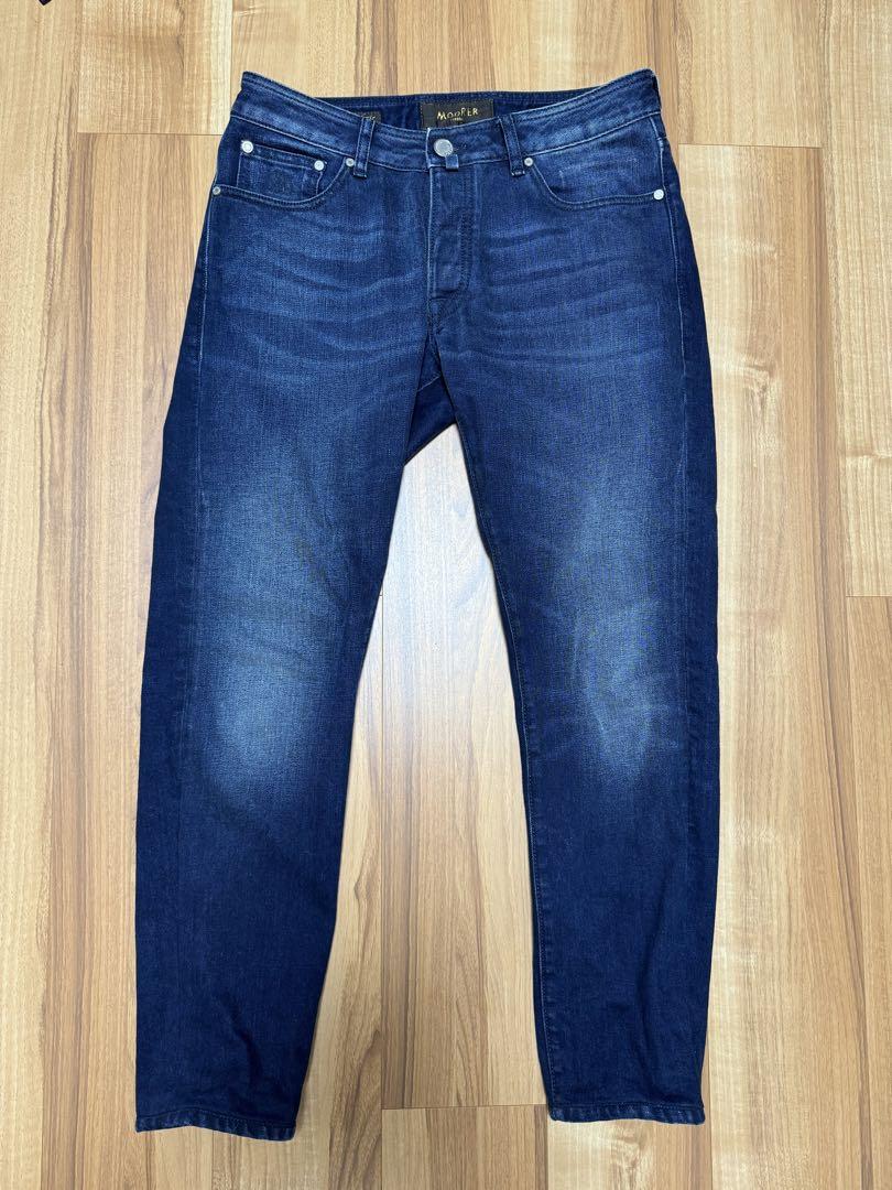 【美品/最高級】MooRER ムーレー デニム　913 サイズ32 ストレッチ 最終 新品 13.8万 ムーレー MOORER 世界76本限定 日本生地