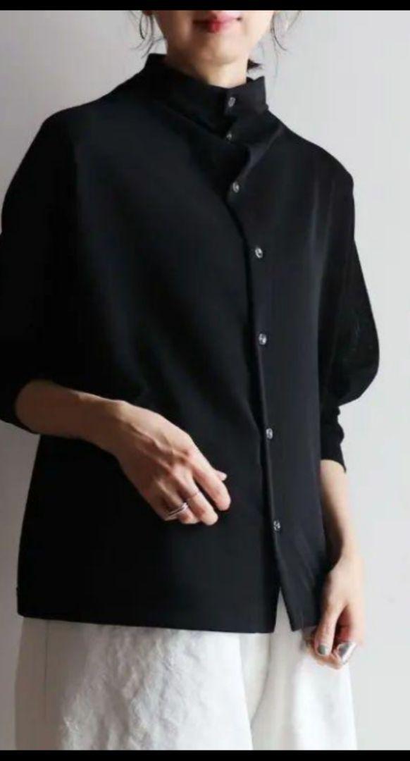 ヒムカシ　鹿の子　カーディガン ヒムカシ製図 Waterproof arrow cardigan（ヒムカシ鹿の子