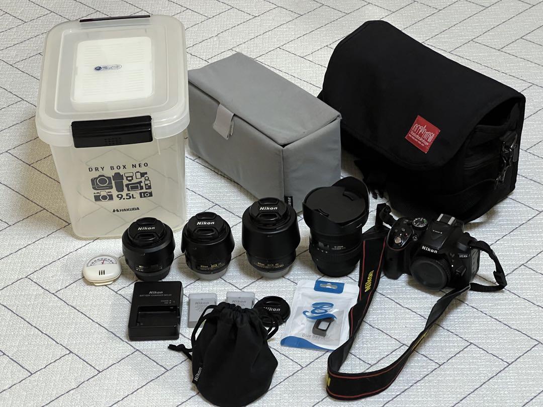 Nikon D5300 ダブルズームキット NIKKORレンズ カメラバッグ他