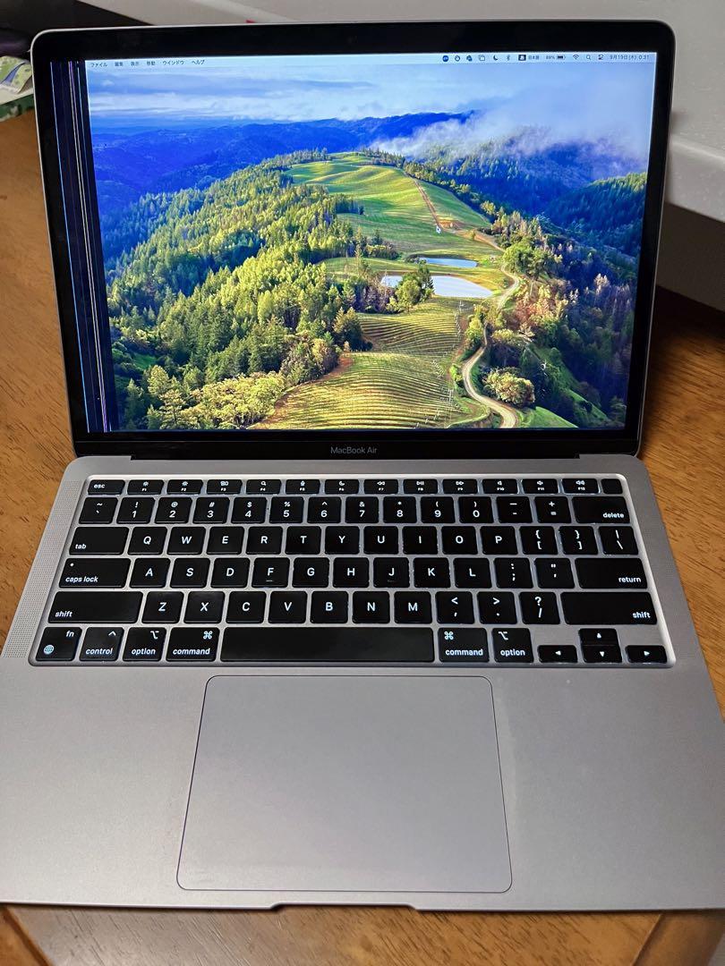 液晶ジャンク M1 MacBookAir2020 1TB メモリ16GB（初売り】 M1が