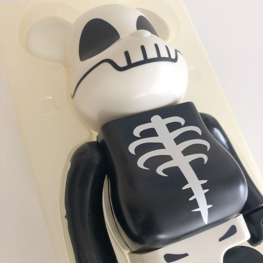 ベアブリックシリーズ13　SKULL　ARTIST100% Be@rbrick Skull Face 100% and 400% Collectible Figure Set by