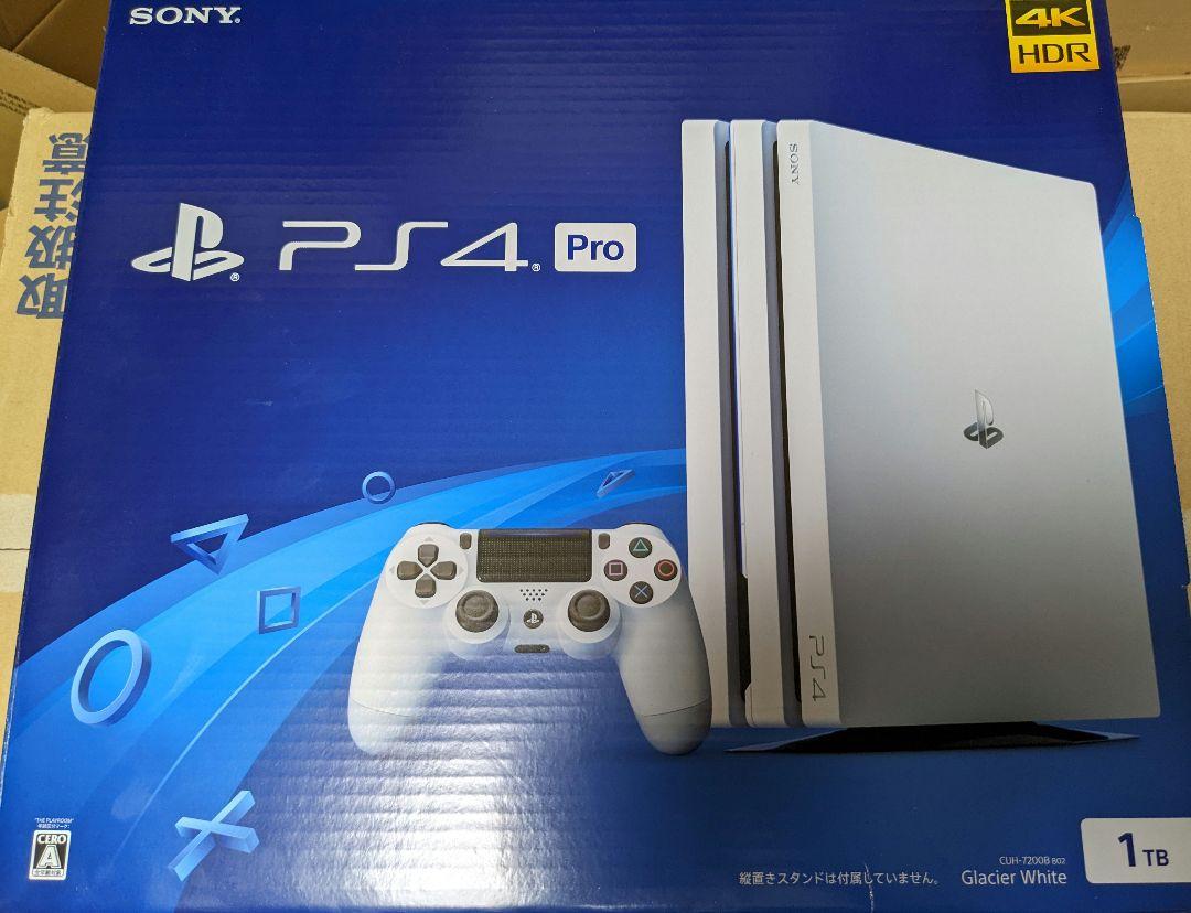 PS4PRO CUH-7200BB02ｸﾞﾚｼｬｰﾎﾜｲﾄSSD500GB換装品 Amazon.co.jp: PlayStation 4 Pro グレイシャー・ホワイト 1TB