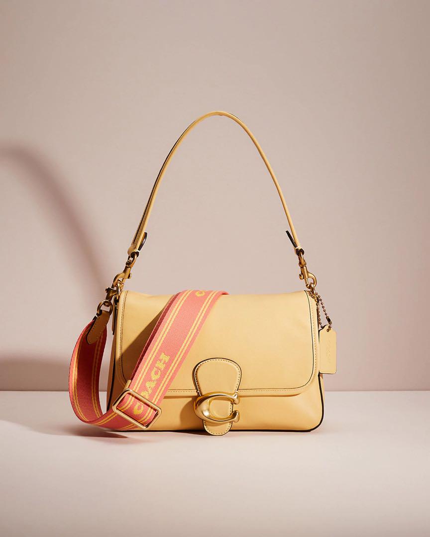 COACH コーチ 黄色 ソフトタビー ショルダーバッグ 交換ストラップ3点付 公式】COACH – コーチ | ソフト タビー ショルダー バッグ