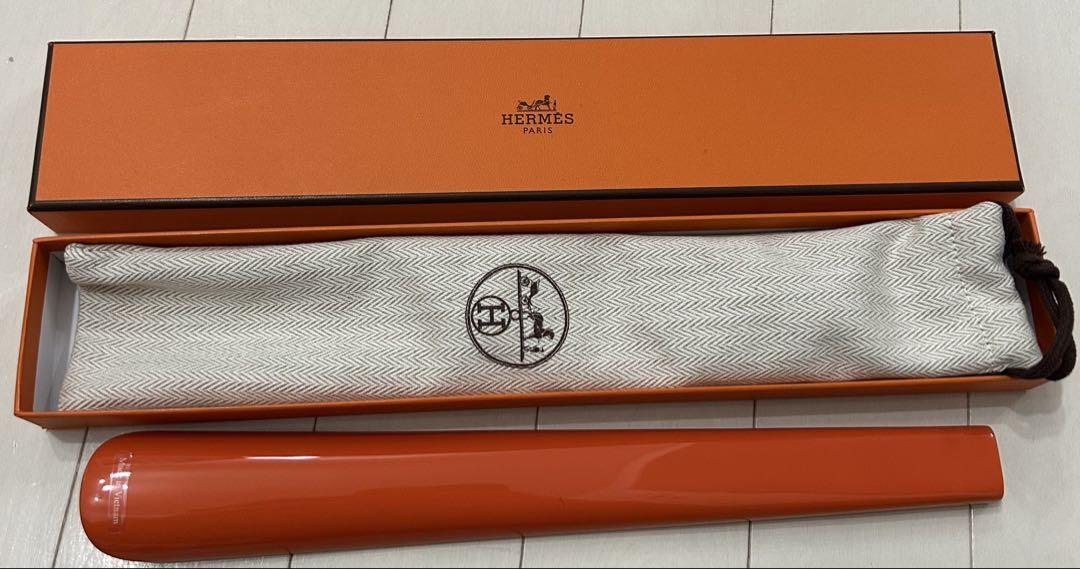 Hermès 靴べら 手元在庫】エルメス 靴べら シューホーン ギフト ショッパー付