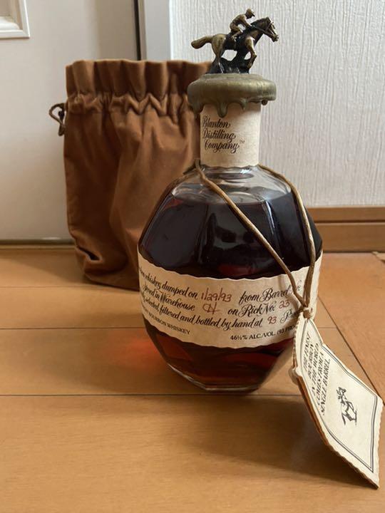 Blanton's ブラントン シングルバレル　93PROOF 1993年未開封 Blanton's ブラントン シングルバレル バーボン 旧ボトル 92年