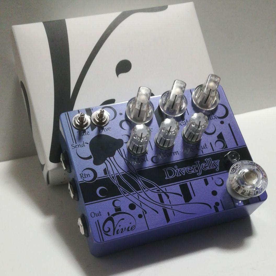 Vivie Diver Jelly ディレイ エフェクター Amazon | Vivie Diver Jelly コンパクトエフェクター／ディレイ