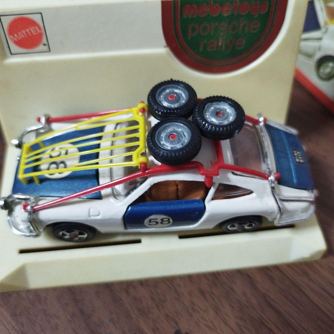 ヴィンテージ　mebetoys mattel製　ポルシェ912　ミニカー Vintage 80s Mebetoys Porsche 912 Die cast 1:43 A-12 Red , w