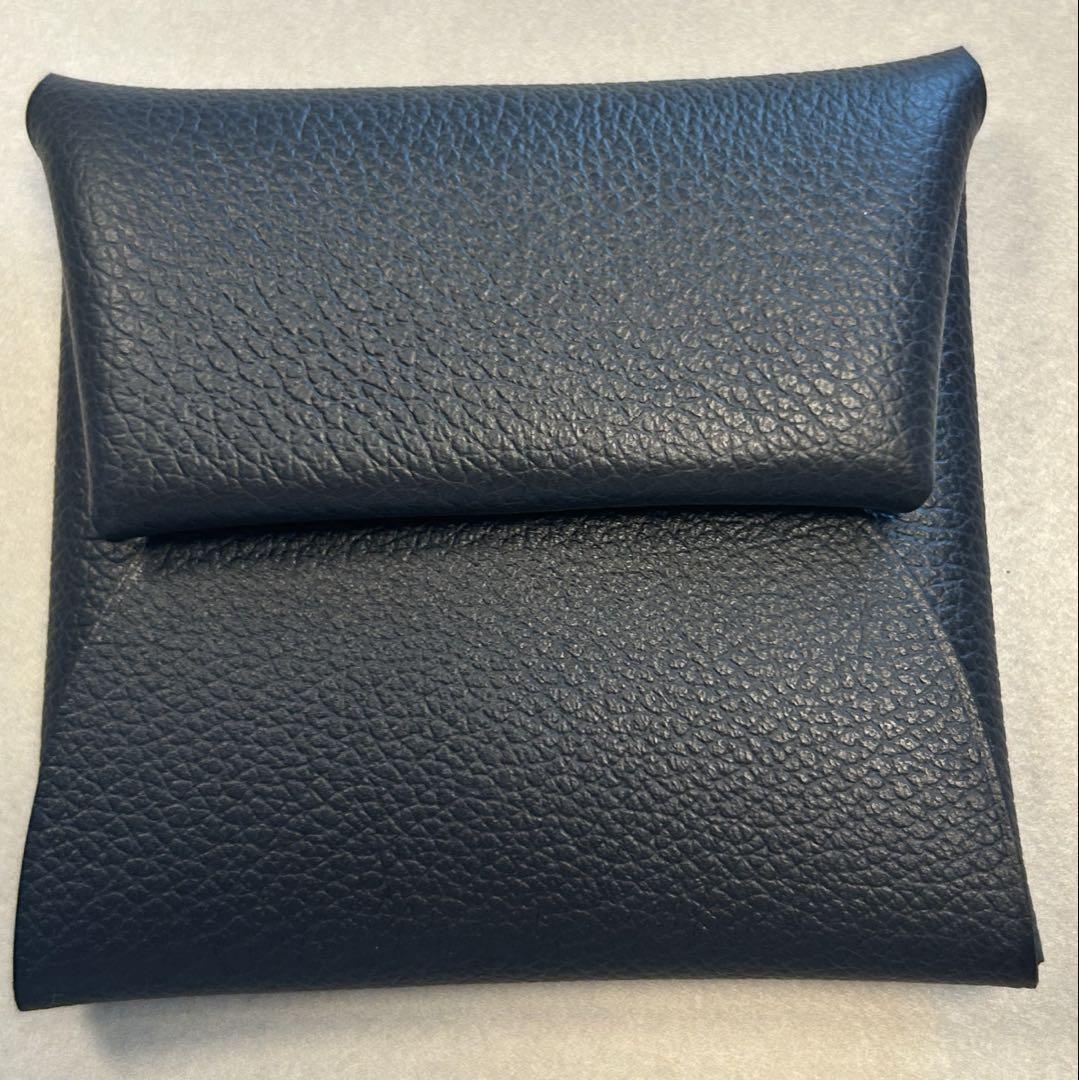 HERMES バスティア コインケース ヴォーエバーカラー キャバン
