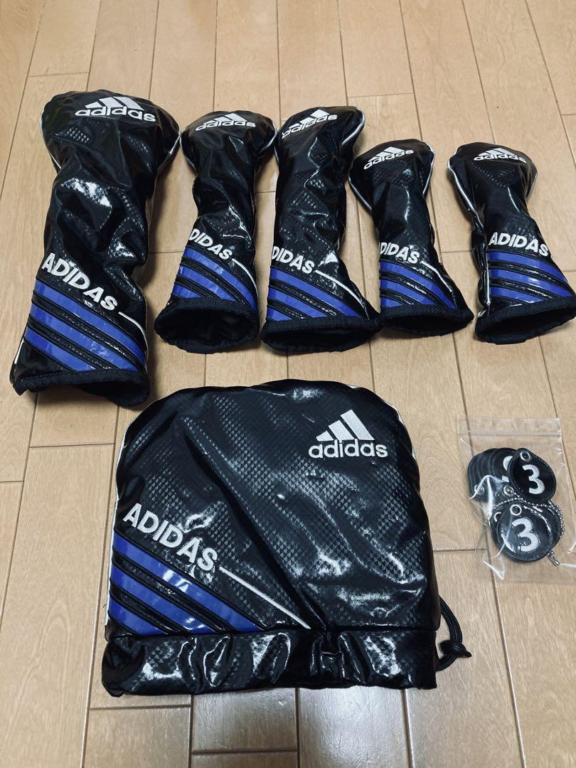 adidas - ヘッドカバー6点セット！ アディダスのヘッドカバー 6点セット （アディダス