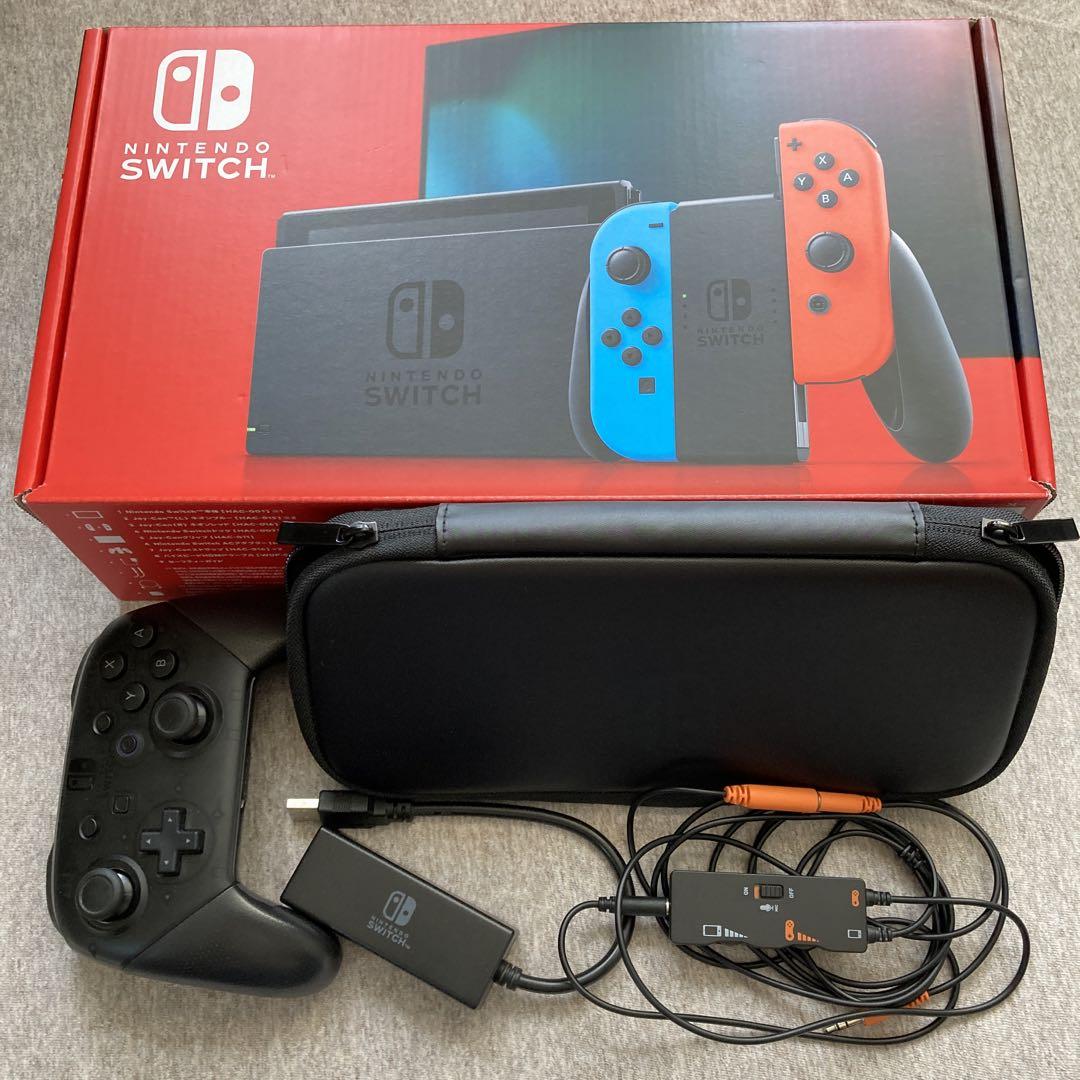 Nintendo Switchバッテリー強化版 純正プロコン付き Nintendo Switch ニンテンドースイッチ 新パッケージ バッテリー