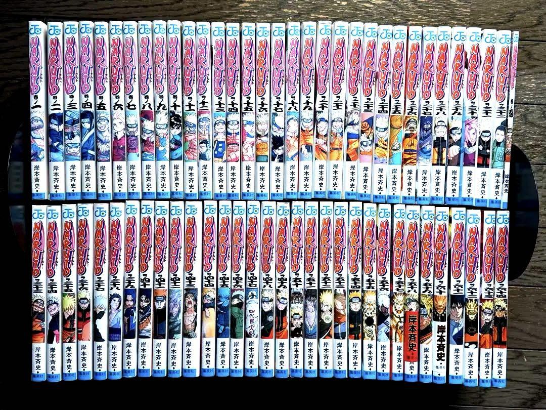 NARUTO ナルト　初版　1-64巻+巻ノ忍　送料無料　全巻 NARUTO ナルト 初版 1-64巻+巻ノ忍 送料無料 全巻（特典ボックス