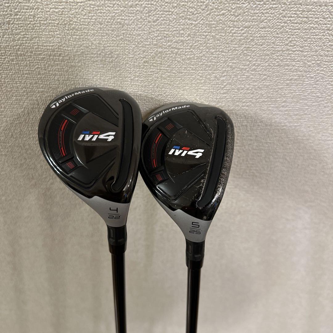 Taylormade M4 ユーティリティU4 U5セット TaylorMade M4 ユーティリティ 4番・5番セット(レスキュー