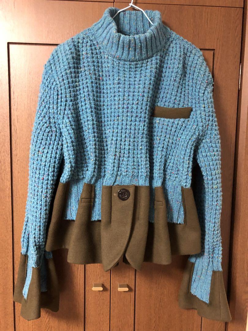 sacai サカイ ニットセーター （sacai サカイ ニット・セーター