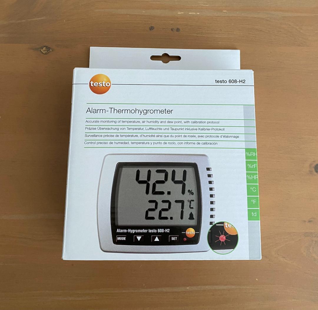 新品・送料無料>テストー 卓上式温湿度計 testo 608-H2①（testo