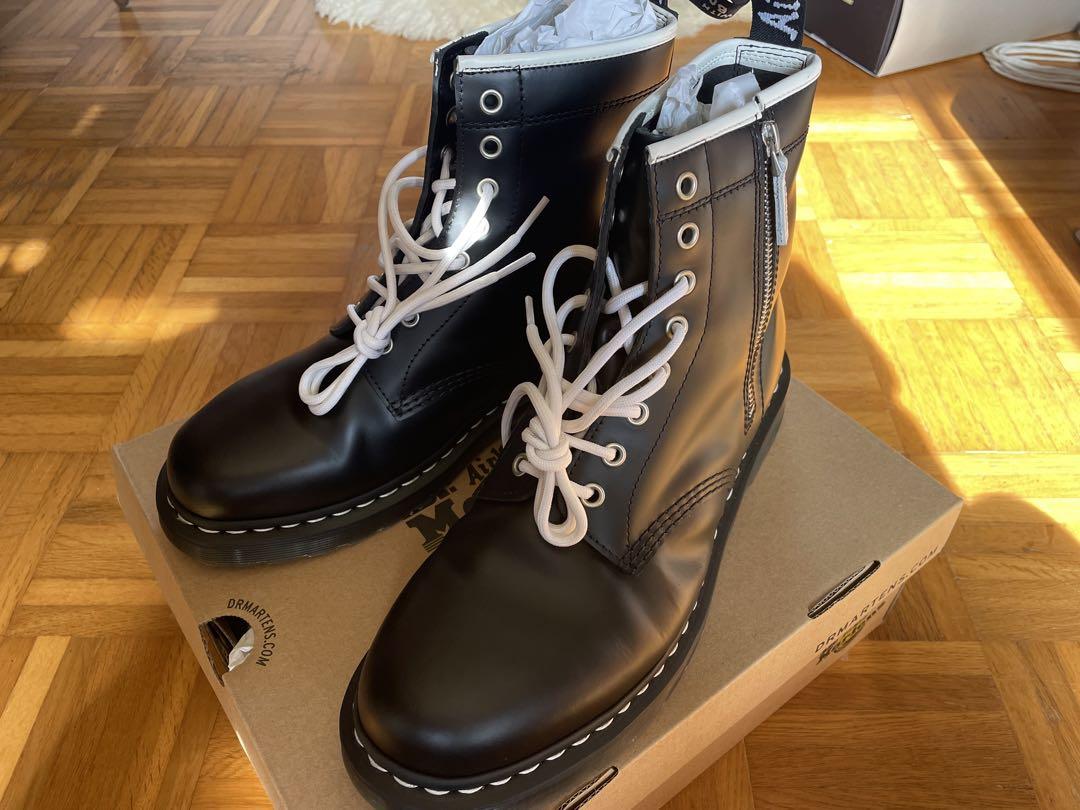ドクターマーチン 1460 ZIPPED HDW 8 ホール ブーツ USED 中古・古着通販】Dr.Martens (ドクターマーチン) 1460 ZIPPED