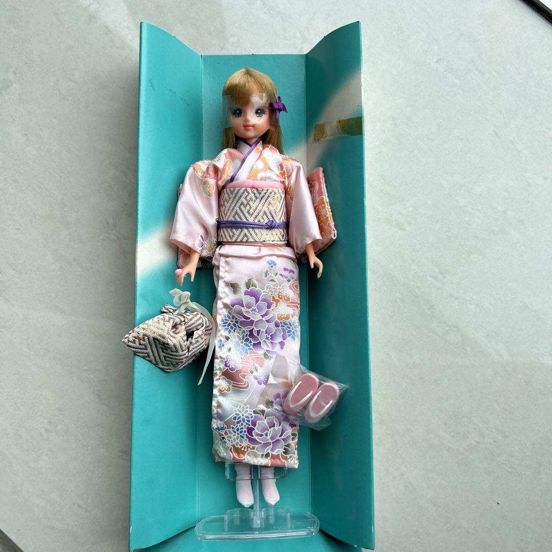 タカラ ジェニー きもの 着物 （ジェニー きもの (朱/花柄