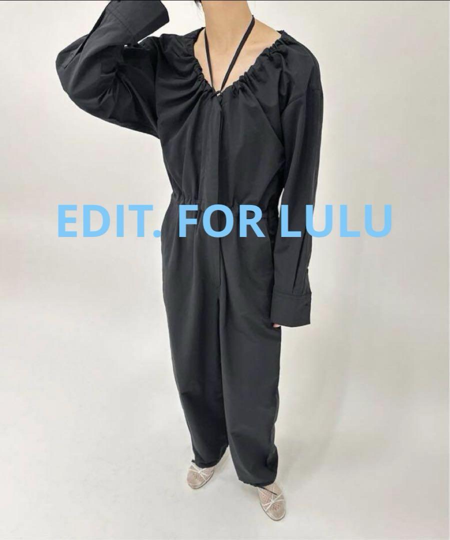 EDIT. FOR LULU ドローストリング オールインワン（全ての EDIT