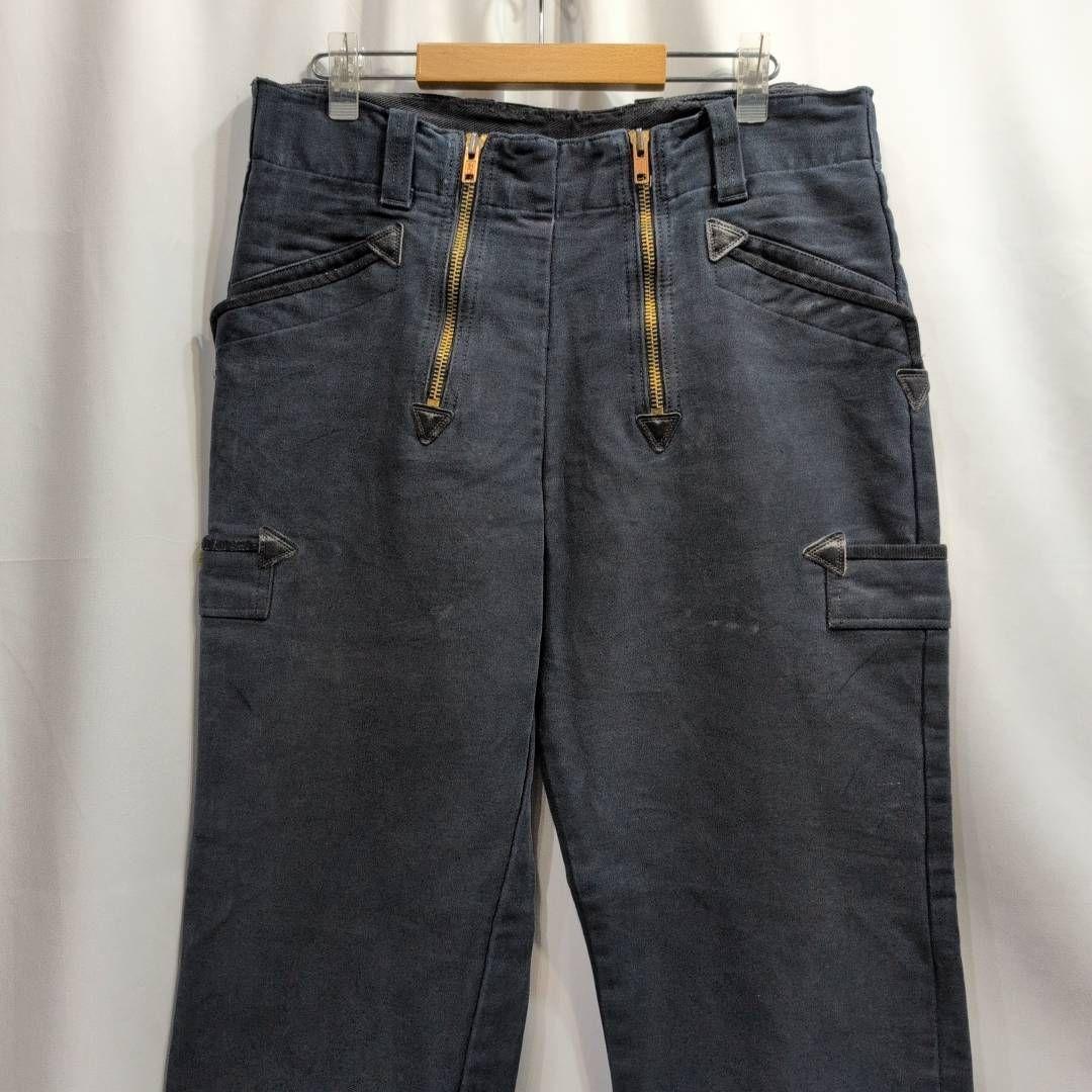 60s ヴィンテージ フレンチ ワークパンツ 古着 ユーロ ヨーロッパ古着 Vintage JOB ロガーパンツ L相当 ユーロ ヨーロッパ（0573