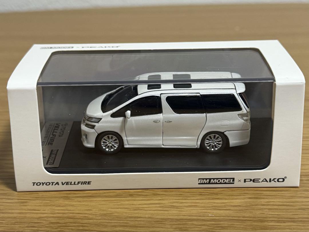 ミニカー BM MODEL x PEAKO Toyota Vellfire 1/64 Amazon.co.jp: PEAKO x BM MODEL 1/64 TOYOTA VELLFIRE : Toys
