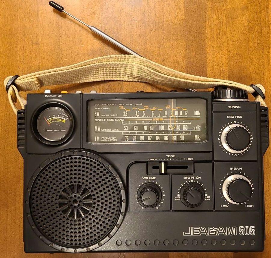 三菱ジーガムJEAGAM FIC-404 3BANDラジオ 三菱 ジーガム FIC-404 ジーガム404 (JEAGAM 404) FM/MW/SW 3