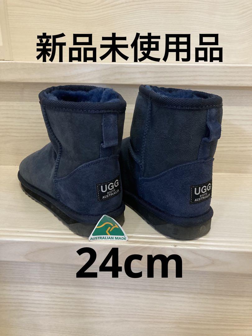 アグ（UGG）ショート丈ムートン ネイビー （UGG / アグ | W