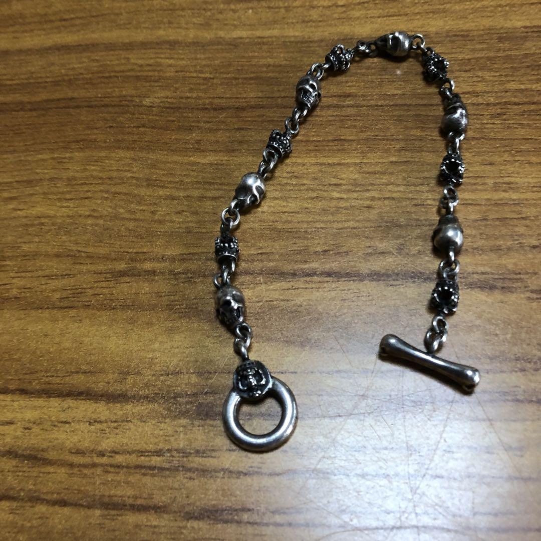 Justin Ｄａｖｉｓ ジャスティンデイビス ＳＢＪ126 スカルブレスレット SKULL DIVINE ブレスレット | ジャスティン デイビス（JUSTIN