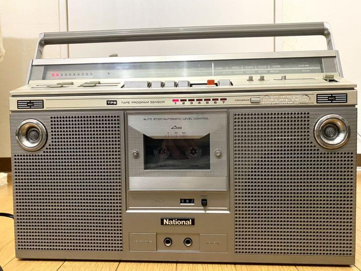 昭和レトロ　大型ラジカセ　ナショナル　RX–5300Made in Japan Yahoo!オークション - 当時物 National ナショナル 大型ラジカセ