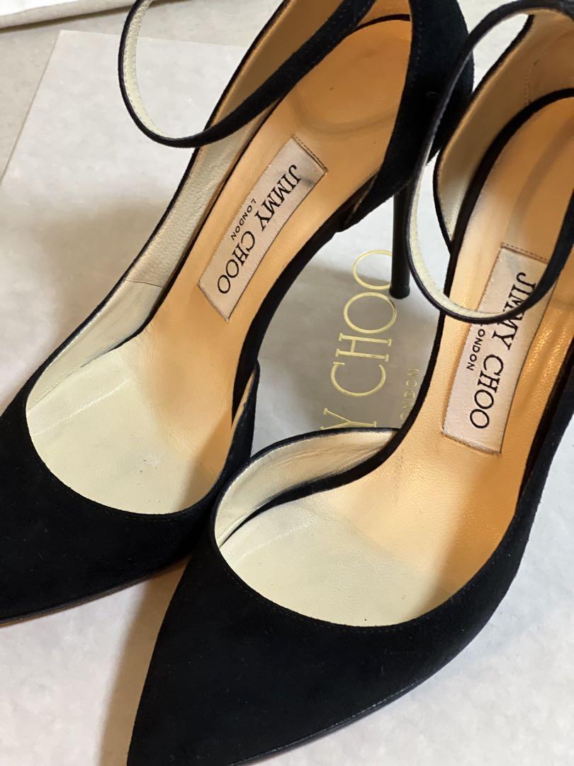 美品 JIMMY CHOO LUCY 100 ブラック 35（美品。JIMMY CHOO