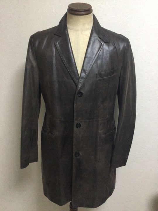 Paul Smith LONDON　チェスターコート　ラムレザー　ライナー付 Paul Smith(ポールスミス) MELTON SINGLE-CHESTER COAT