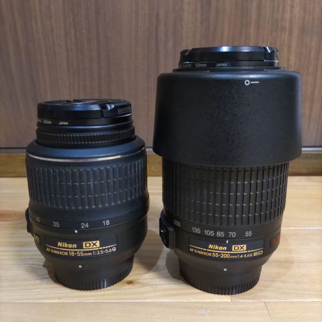 【Taka様用】ニコン　18-55mm・55-200mm　② Taka様用】ニコン 18-55mm・55-200mm ② （野鳥写真研究室