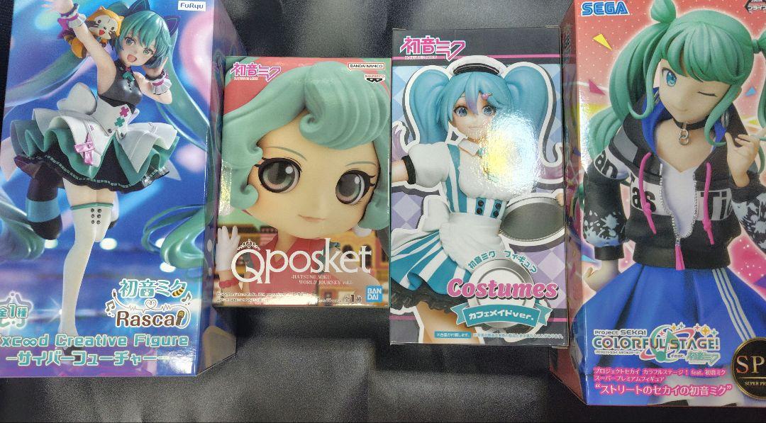 AMP シリーズ　初音ミク　4点セット　新品未開封 初音ミクフィギュア4点セット 未開封｜Yahoo!フリマ（旧PayPay