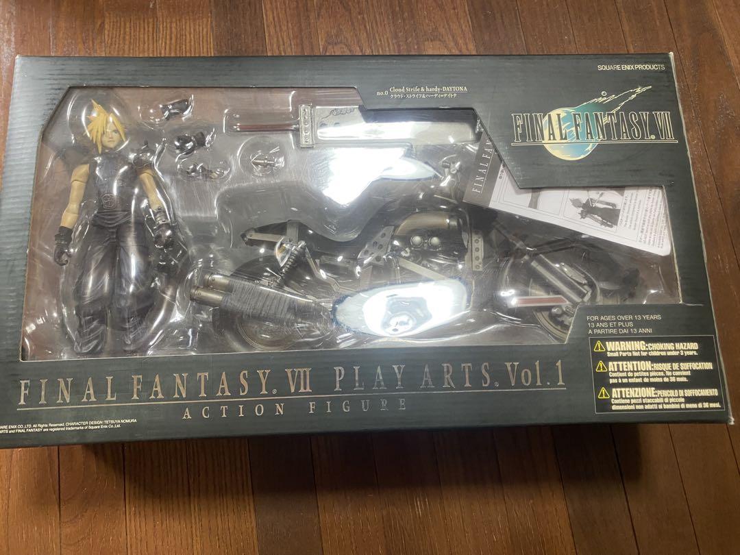 FF7 バイク ハーディ デイトナ ファイナルファンタジー　クラウド　フィギュア ファイナルファンタジーVII BRING ARTS クラウド・ストライフ