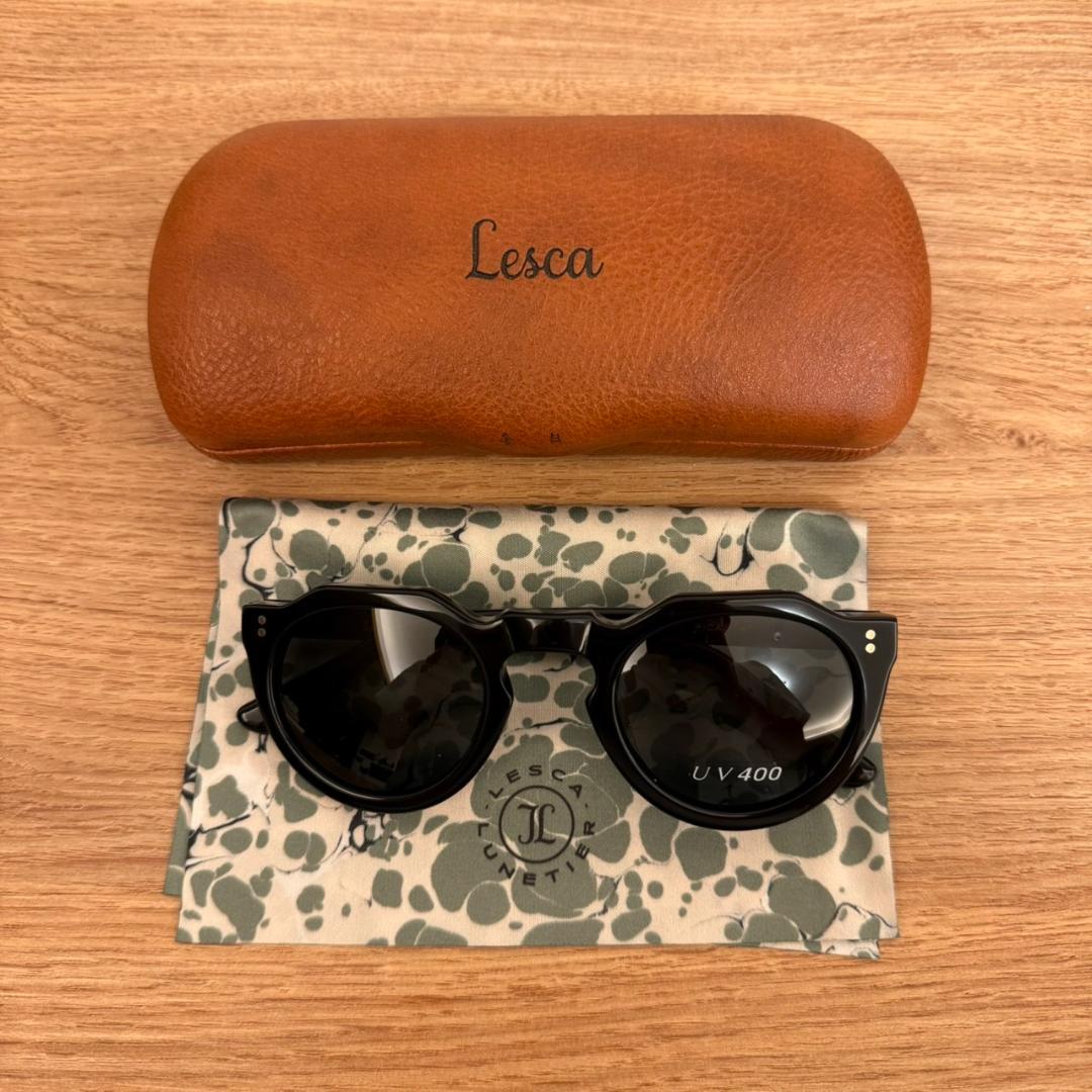 Lesca Lunetier Pica Black 付属品全てあり 2回ほど使用 Lesca Lunetier / Pica / Black – I Visionari