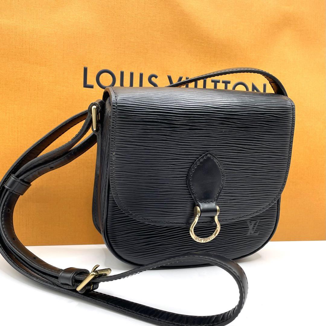 Louis Vuitton 美品 サンクルー エピ ショルダーバッグ ノワール