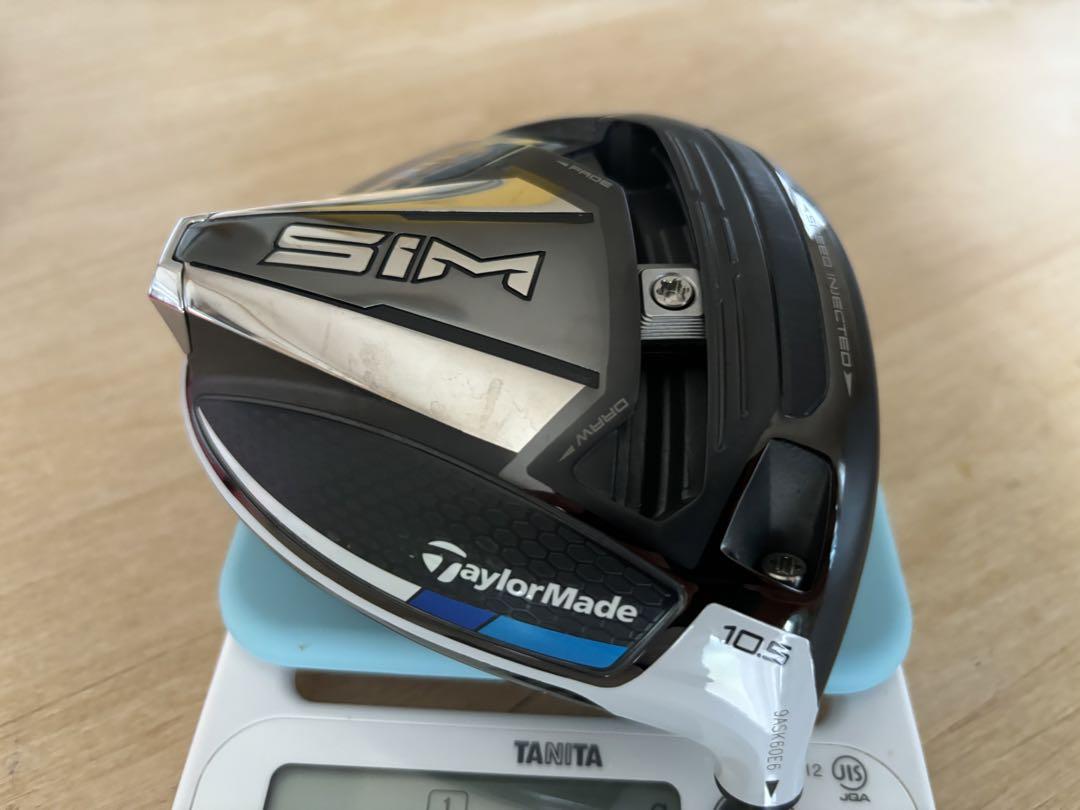 TaylorMade SIM ドライバー 10.5度ヘッドのみ　ヘッドカバー付き TaylorMade SIM ドライバー 10.5度 (ヘッドのみ)カバー付き