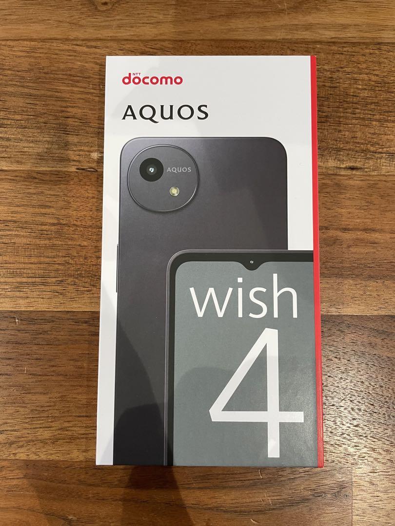 ※美品　docomo AQUOS wish 4 SH-52E ブラック Amazon | docomo版 SIMフリー SHARP AQUOS wish4 SH-52E