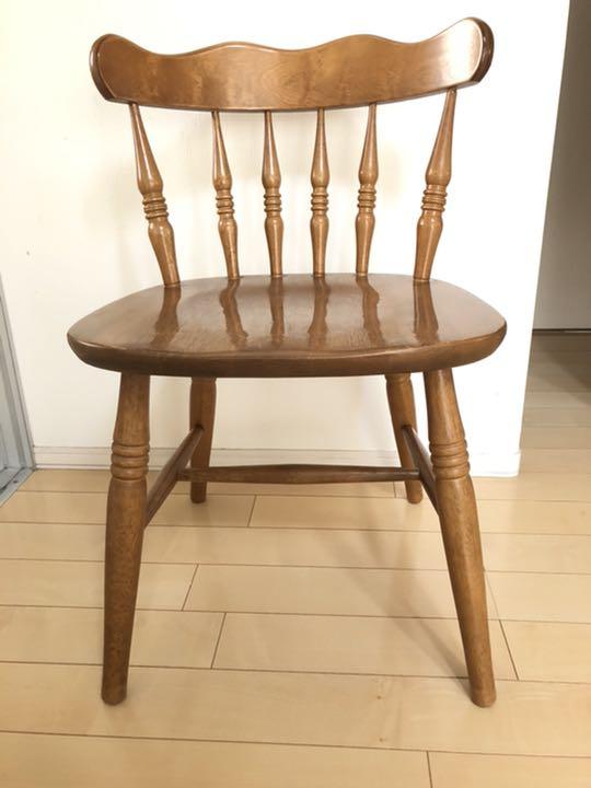 飛騨産業 キツツキマーク ダイニングチェア （中古品】HIDA 飛騨
