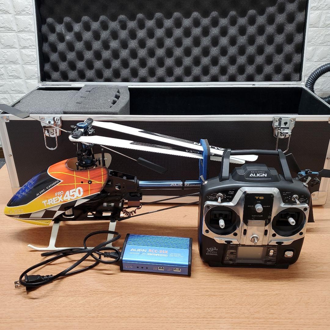 T‐REX450 ALIGN T6 プロポセット ケース付き T‐REX450 ALIGN T6 プロポセット ケース付き（Amazon | アライン