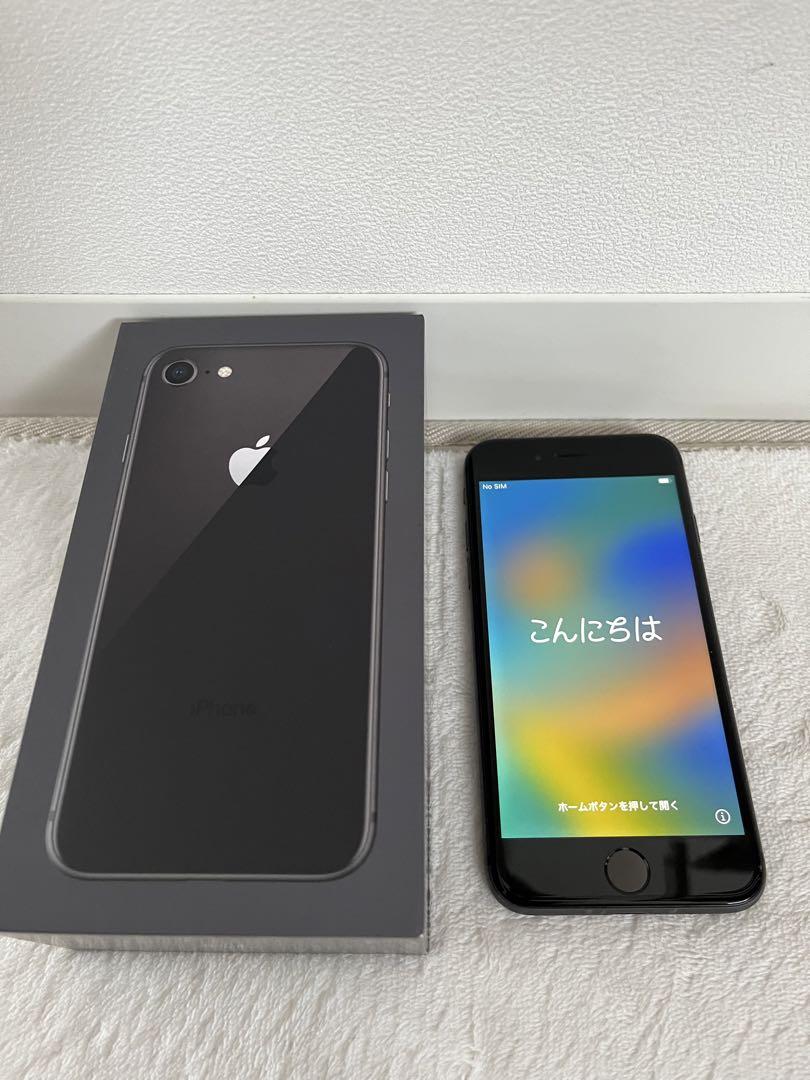 スマートフォン本体 Apple - iPhone 8 Space Gray 64 GB Softbank Apple iPhone 8 Space Gray 64GB 256GB - Unlocked AT&T T