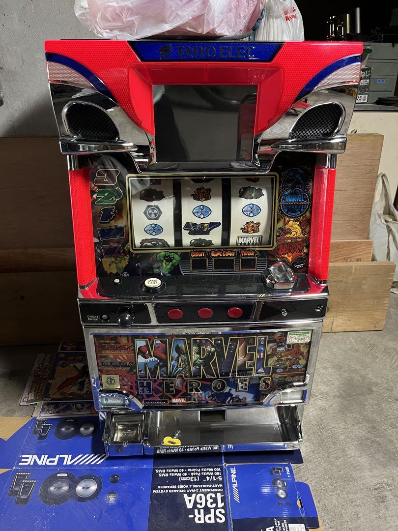 【hiro tak様用】五号機　パチスロ　マーベルヒーローズ【不要機付き】 マーベルヒーローズ タイヨーエレック 5号機 スロット 実機