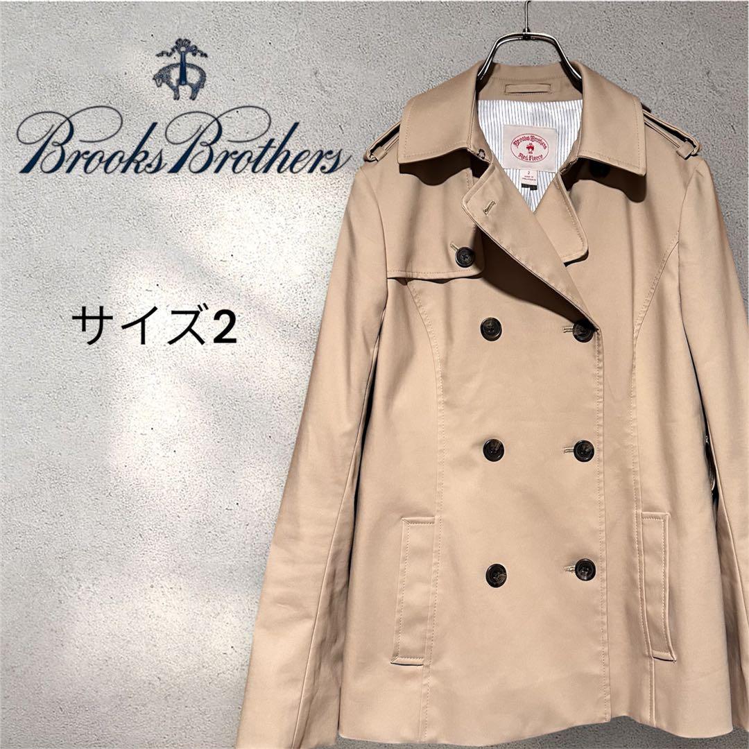 Brooks Brothers トレンチコート ベージュ 80s USA製 BROOKS BROTHERSブルックスブラザーズ ウールライナー