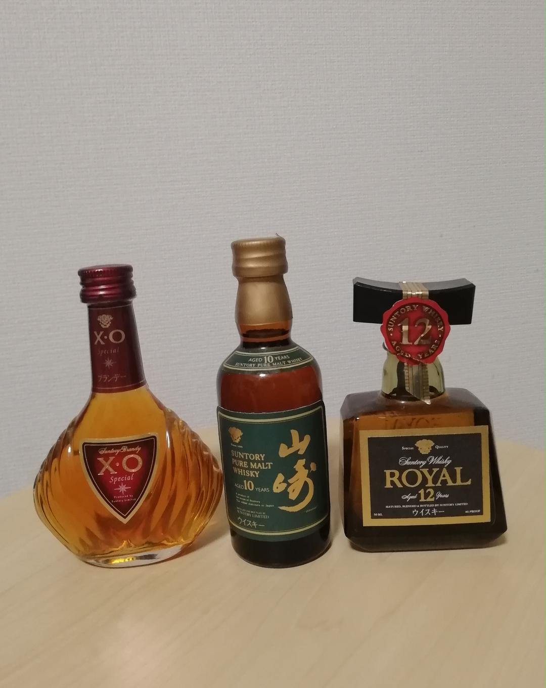 サントリーウィスキー&ブランデー ミニチュアセット